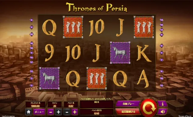 Thrones of Persia（スローンズ・オブ・ペルシャ）