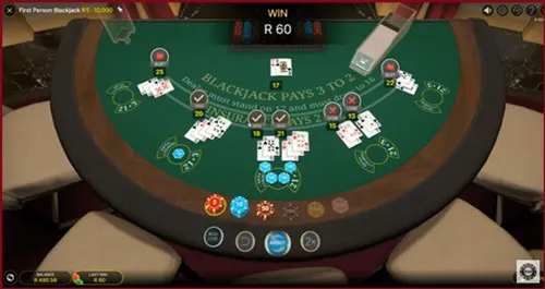 First Person Blackjack